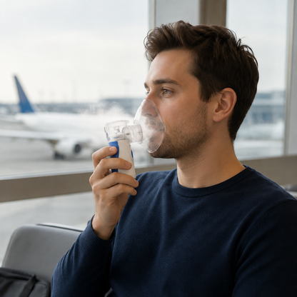 Ultrasonic Nebuliser Portable Compact Design
