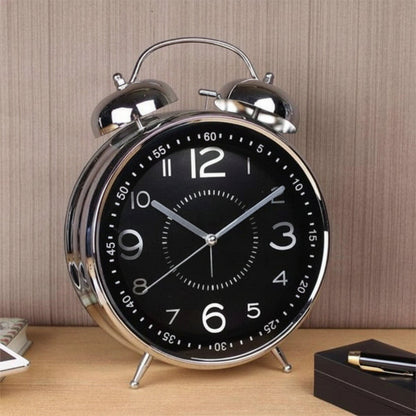 Alarm Clock Metal Vintage Double Bell Loud