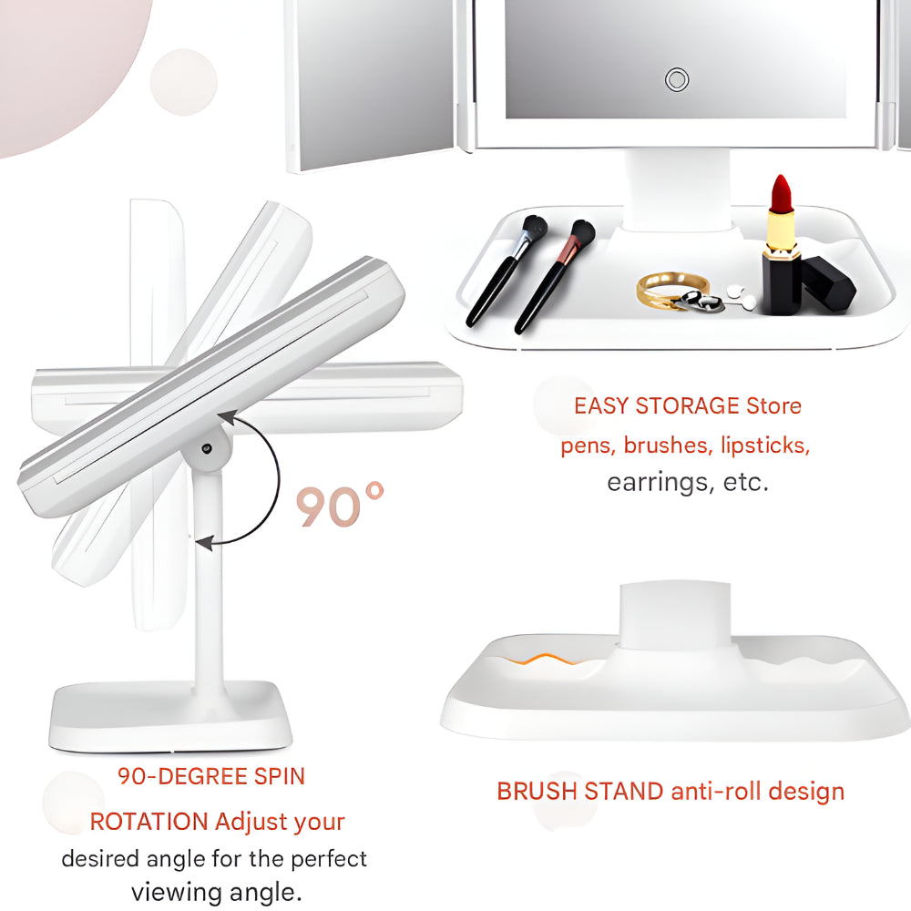 Vanity Mirror LED Adjustable Lighting
