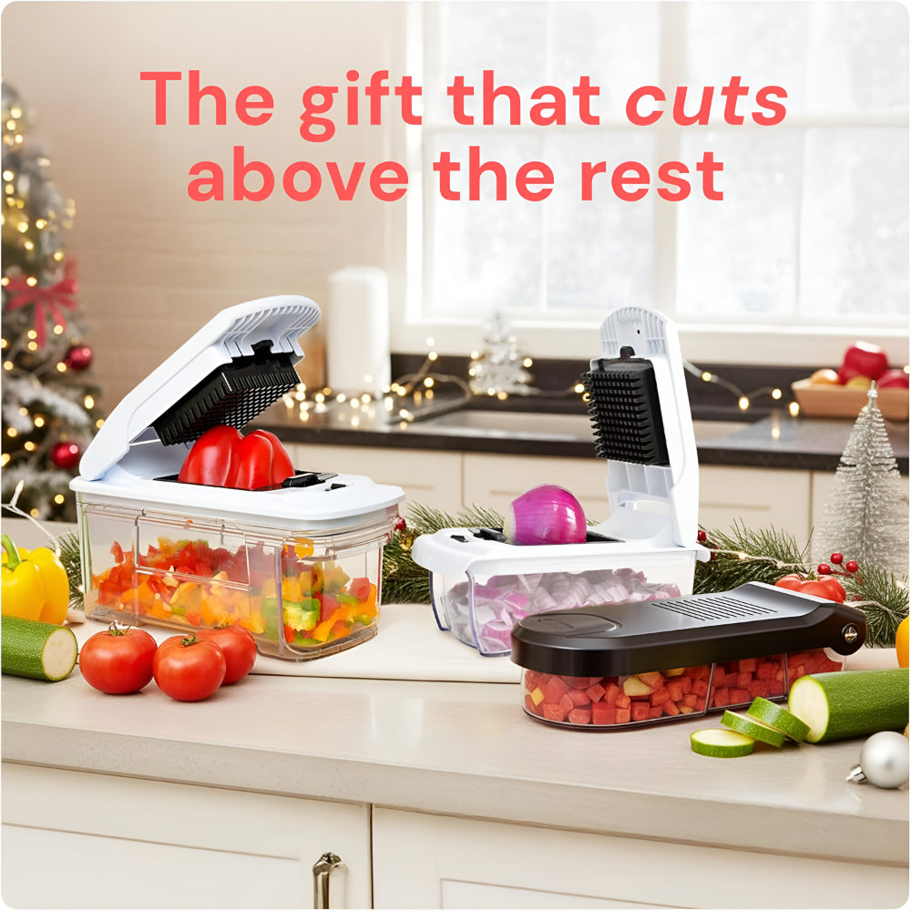 Vegetable Chopper Manual Food Prep Cutter