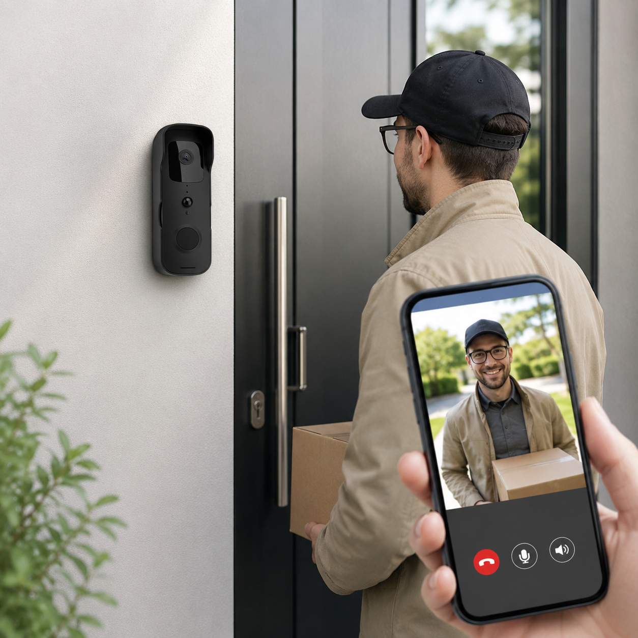 Video Doorbell Camera Wireless HD Motion