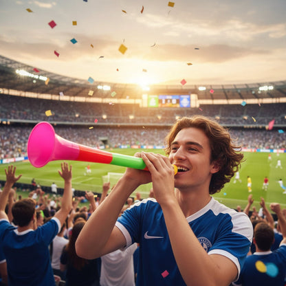 Foldable Vuvuzela Horn Set Stadium Cheering