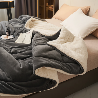 Throw Blanket Cozy Flannel Soft Warm Bed