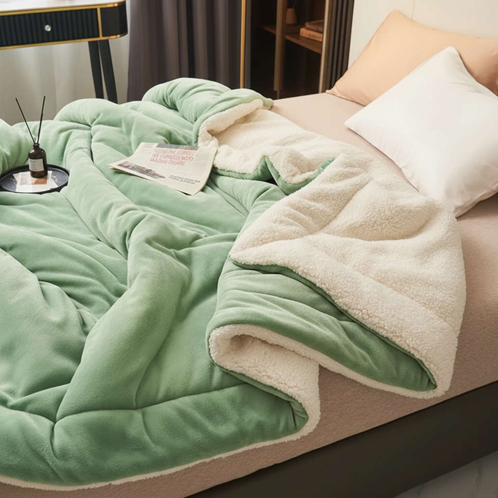 Throw Blanket Cozy Flannel Soft Warm Bed