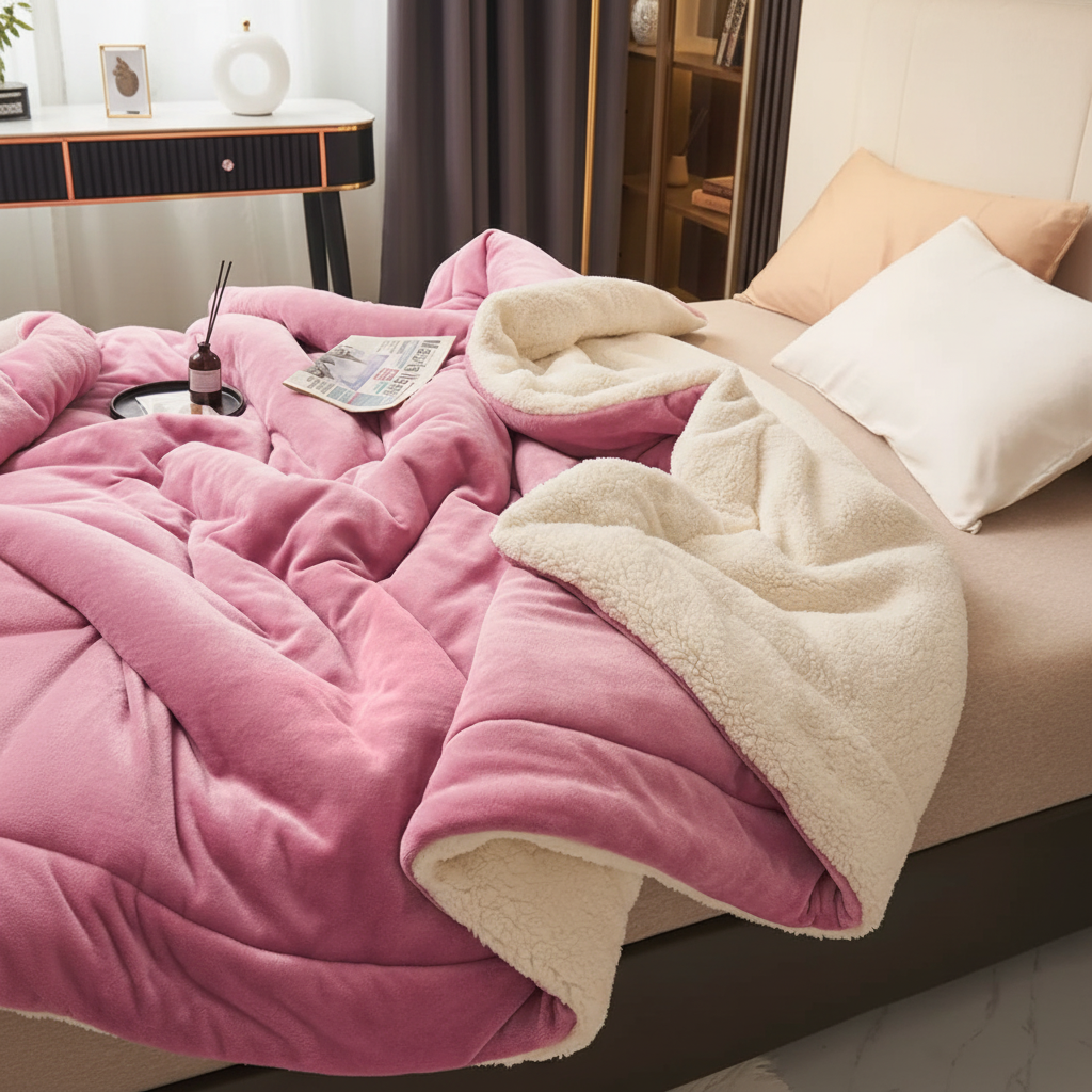 Throw Blanket Cozy Flannel Soft Warm Bed