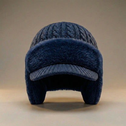Winter Hat Ear Flap Trapper Knit Cap