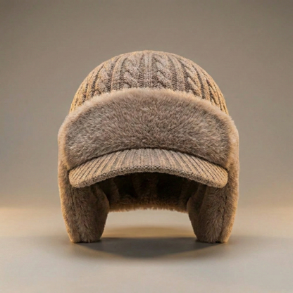 Winter Hat Ear Flap Trapper Knit Cap