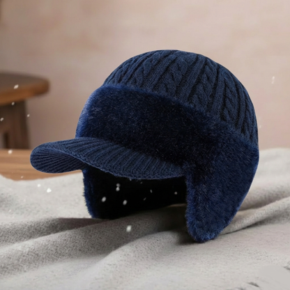 Winter Hat Trapper Knit Cap Ear Flap