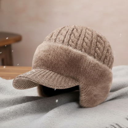 Winter Hat Trapper Knit Cap Ear Flap
