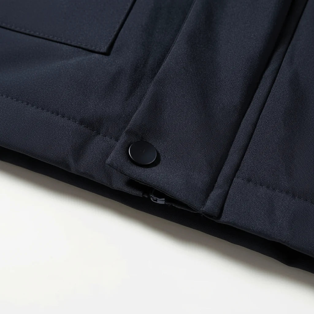 Mens Winter Jacket Slim Fit Waterproof