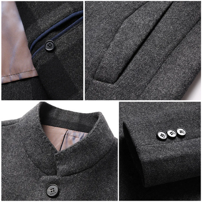 Winter Jacket Men Waterproof Quilted Down
