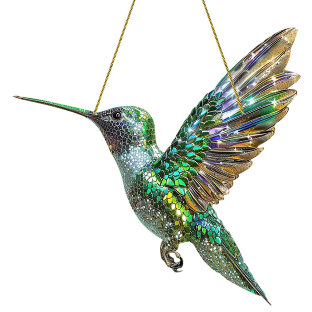Wall Art Window Suncatcher Hummingbird
