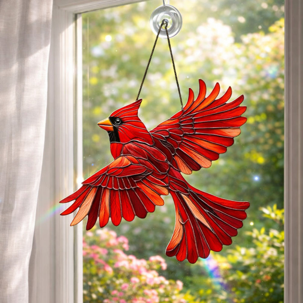 Wall Art Window Suncatcher Hummingbird