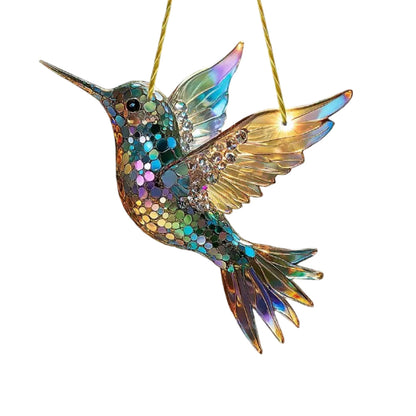 Wall Art Window Suncatcher Hummingbird