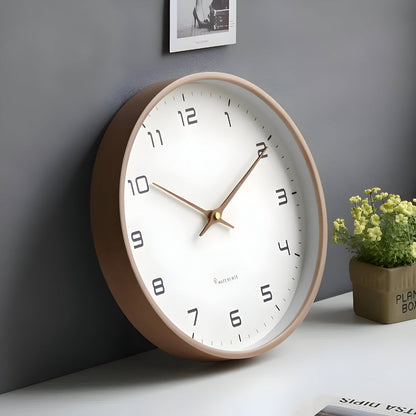 Wall Clock Silent Modern Round Decorative