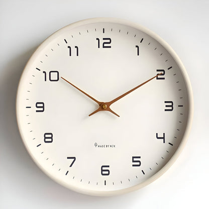 Wall Clock Silent Modern Round Decorative
