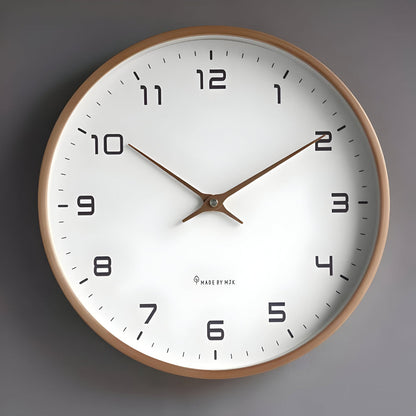 Wall Clock Silent Modern Round Decorative