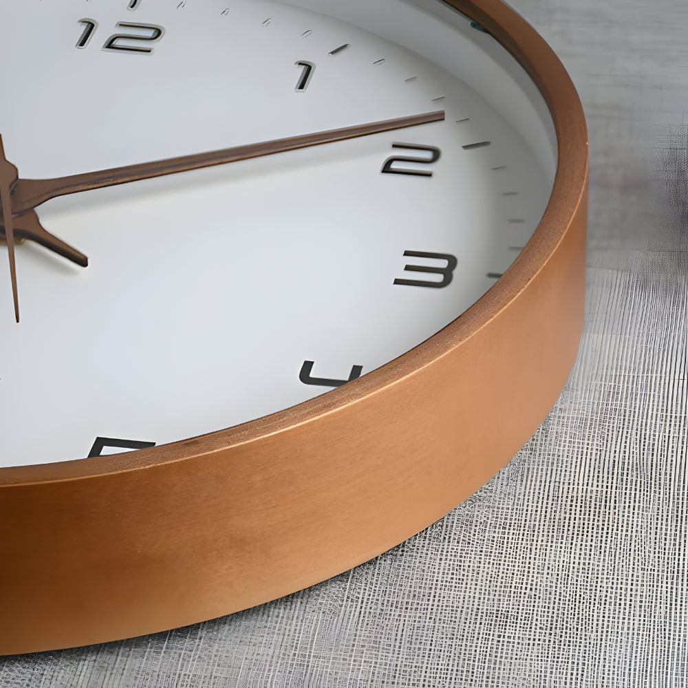 Wall Clock Silent Modern Round Decorative