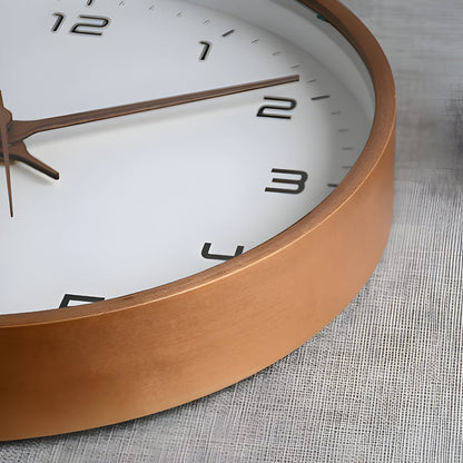 Wall Clock Silent Modern Round Decorative