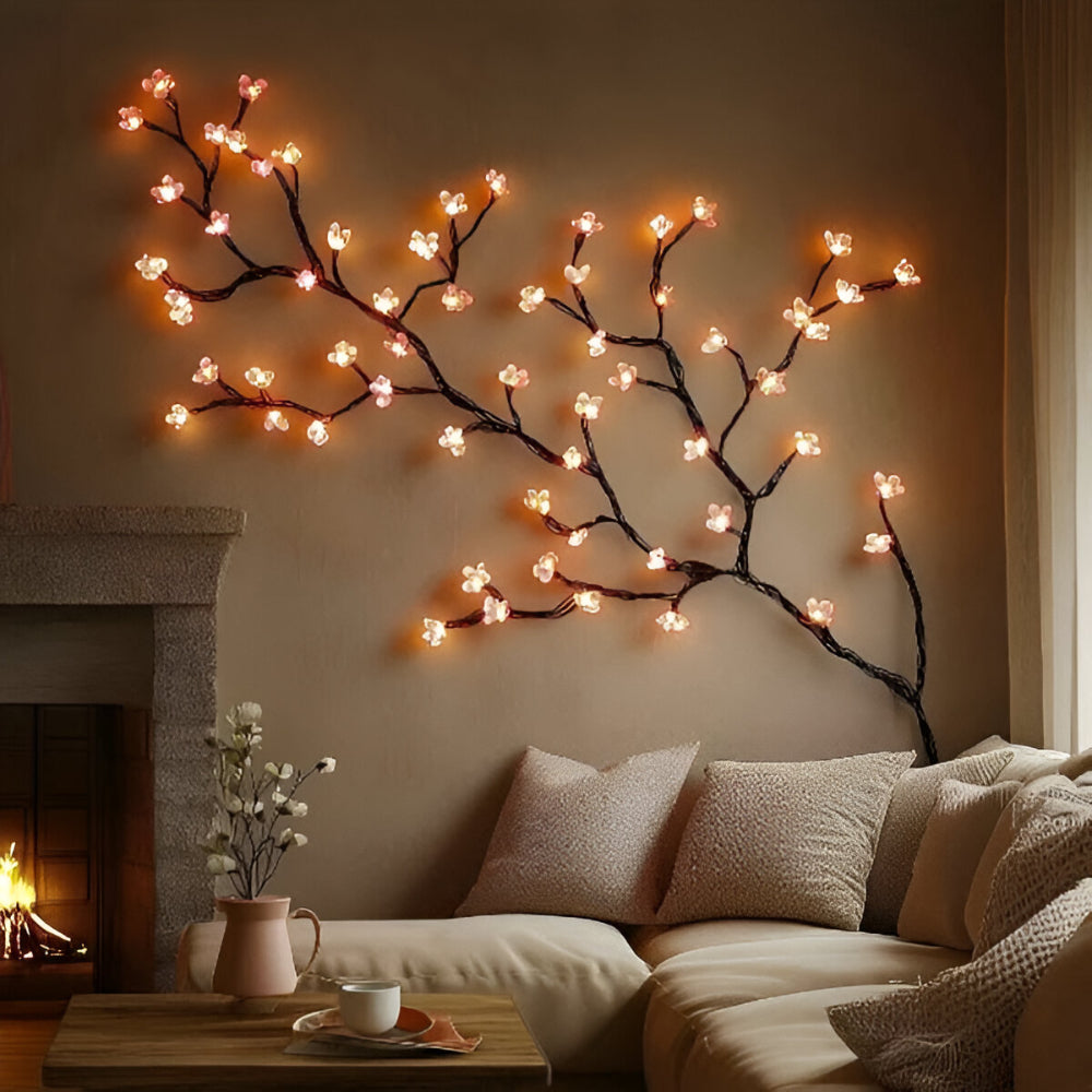 Wall Decor LED Branch Rustic Tree Light