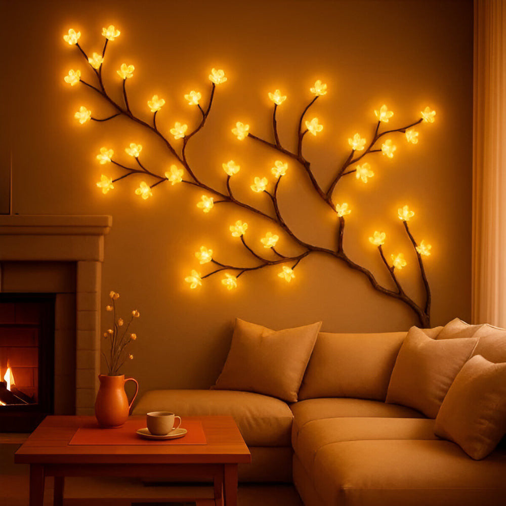 Wall Decor LED Branch Rustic Tree Light