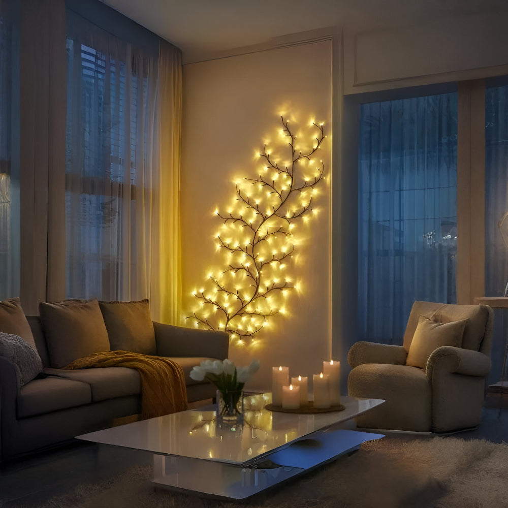Wall Decor LED Branch Rustic Tree Light