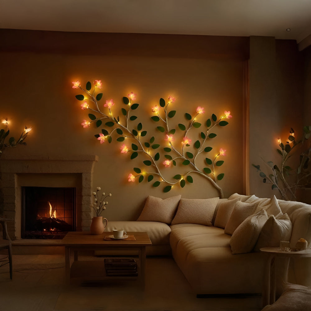 Wall Decor LED Branch Rustic Tree Light