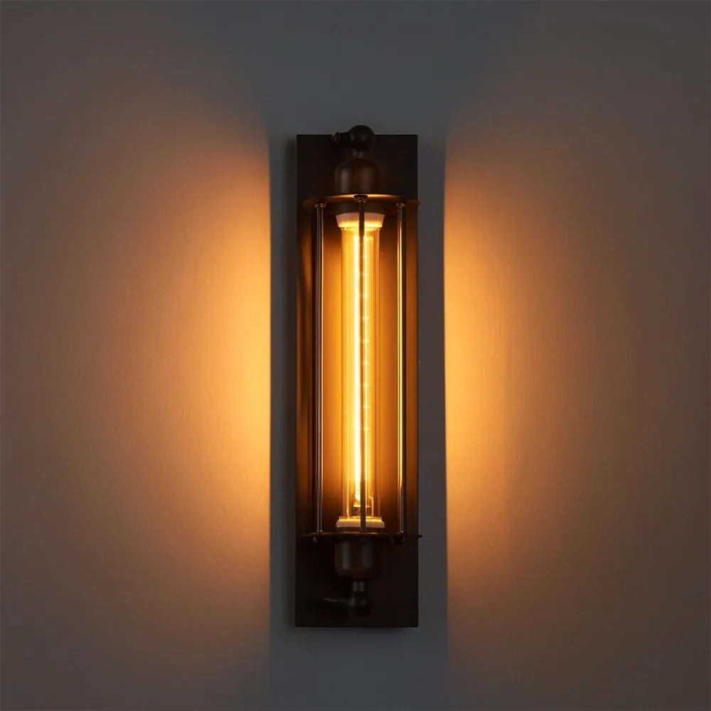 Vintage Wall Sconce Metal LED Mounted