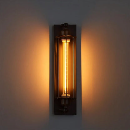 Vintage Wall Sconce Metal LED Mounted