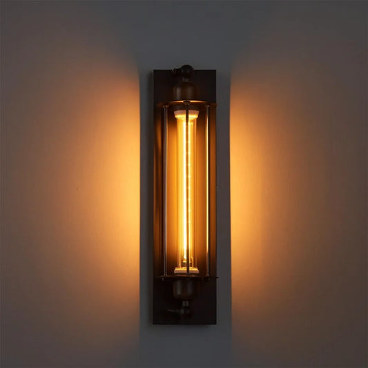 Vintage Wall Sconce Metal LED Mounted