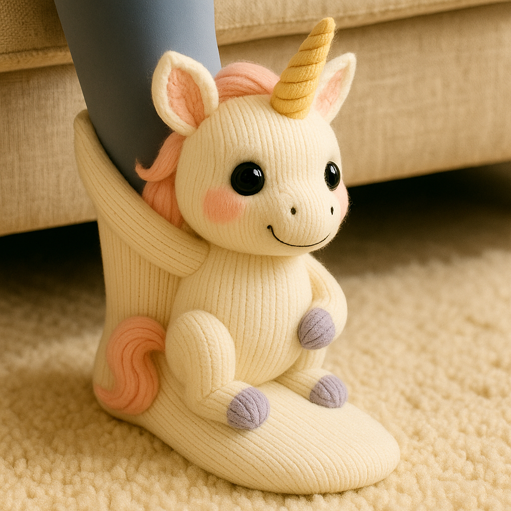 Socks Animal 3D House Non Slip Warm