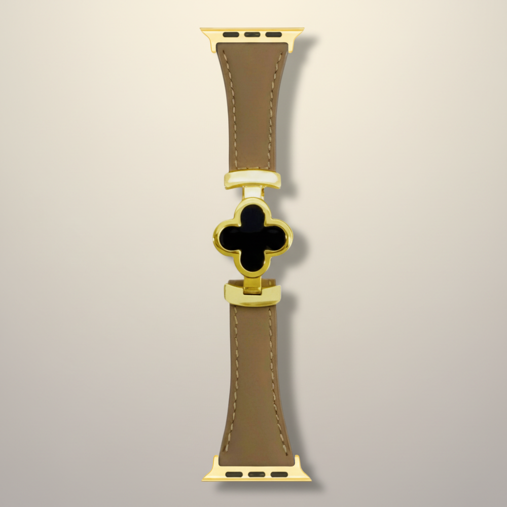 Watch Band Leather Floral Adjustable