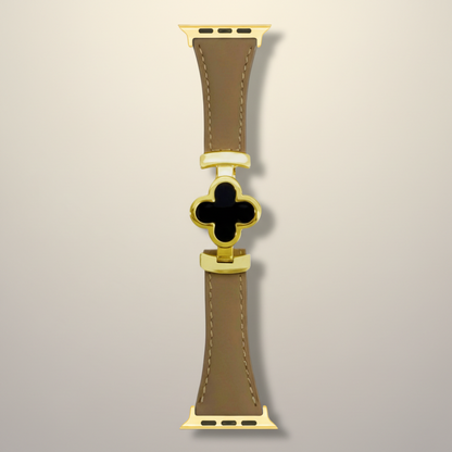 Watch Band Leather Floral Adjustable