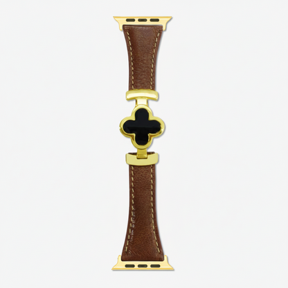 Watch Band Leather Floral Adjustable