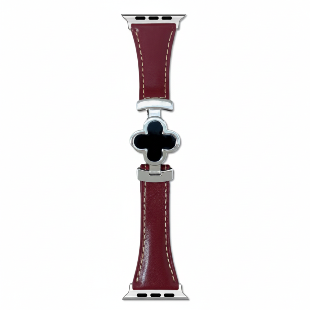Watch Band Leather Floral Adjustable