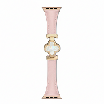 Watch Band Leather Floral Adjustable