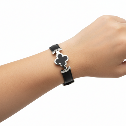 Watch Band Leather Floral Adjustable