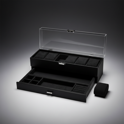 Watch Box Mothers Day Organizer 6 Slot