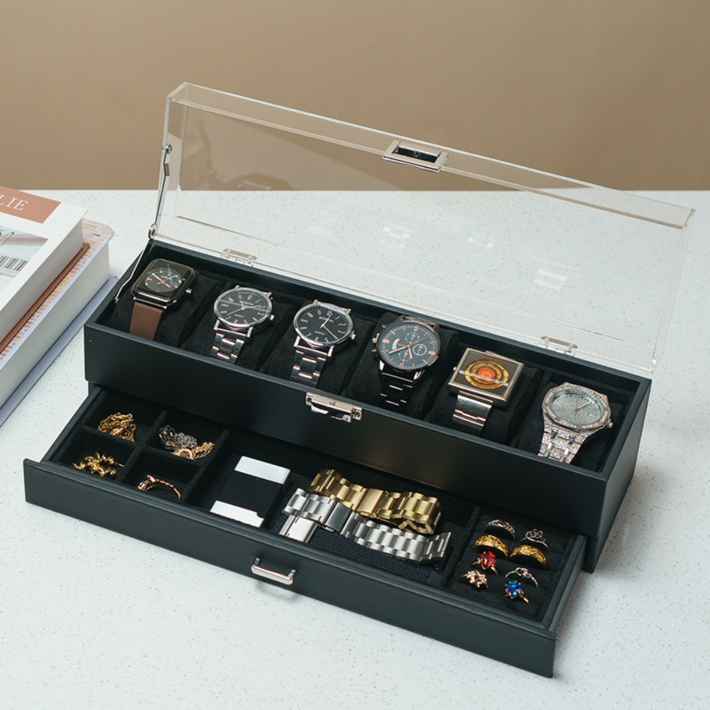 Watch Box Mothers Day Organizer 6 Slot