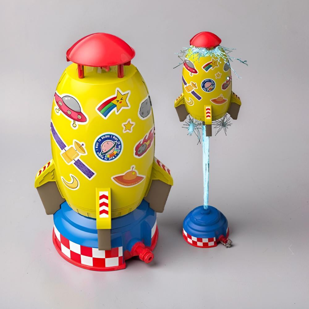 Water Sprinkler Outdoor Fun Shape Rocket