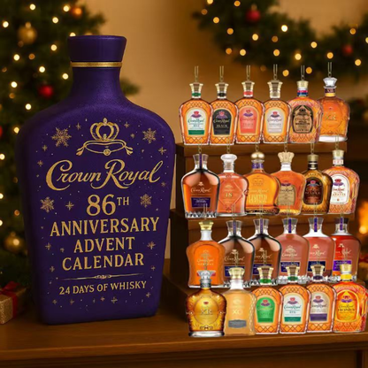 Advent Calendar Whiskey Style Decorative