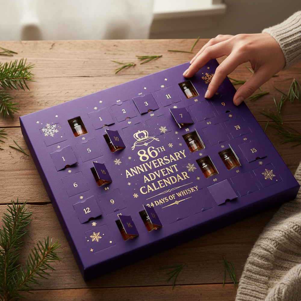 Advent Calendar Whiskey Style Decorative