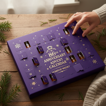 Advent Calendar Whiskey Style Decorative