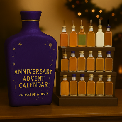 Advent Calendar Whiskey Style Decorative