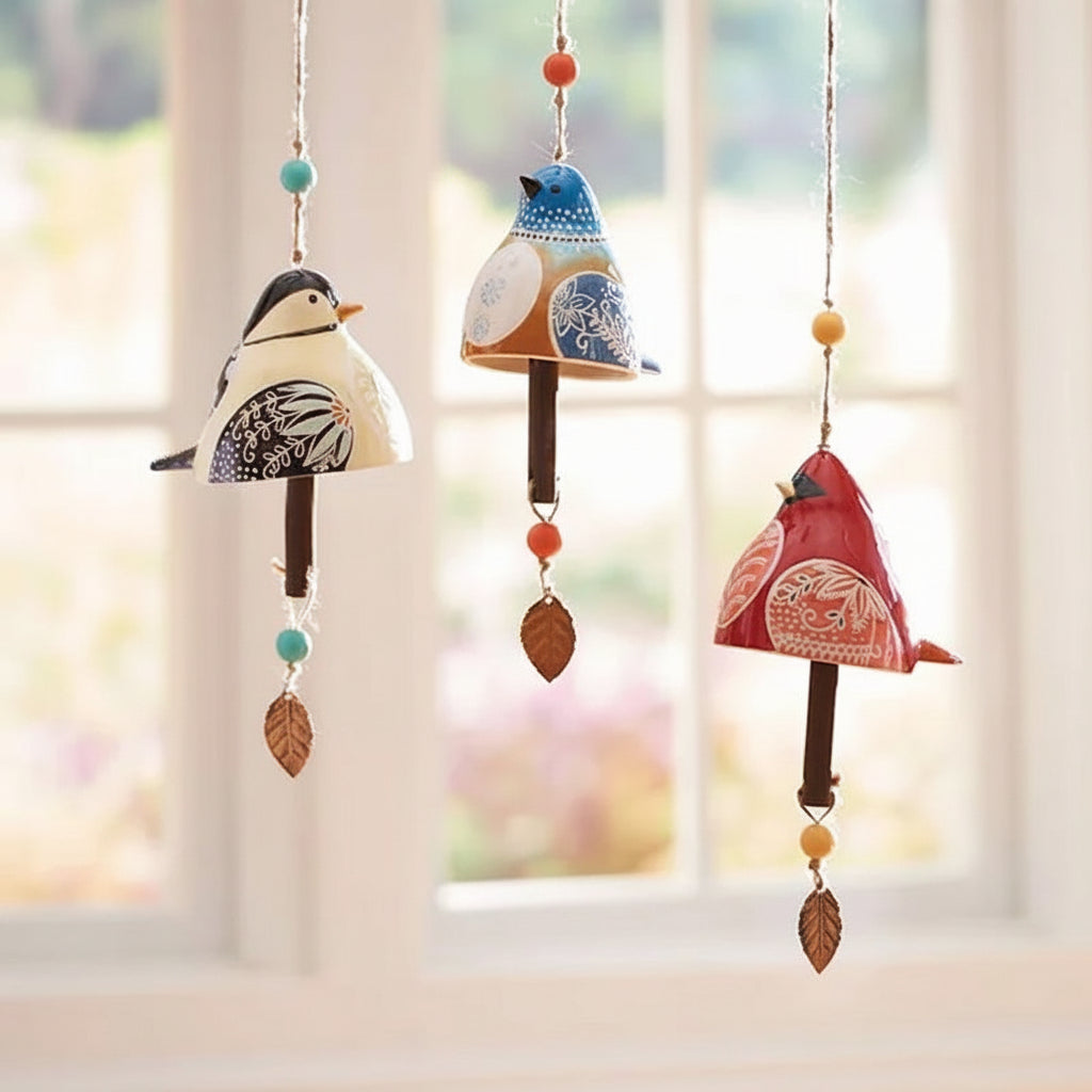 Wind Chimes Hanging Bird Garden Decoration