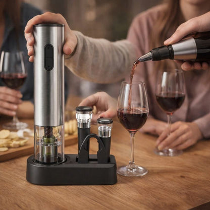 Wine Opener Electric Rechargeable Stainless