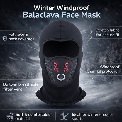 Winter Face Mask Windproof Thermal Full