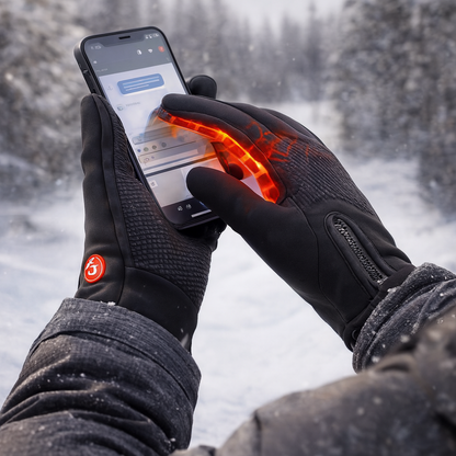 Winter Thermal Heated Gloves Touchscreen