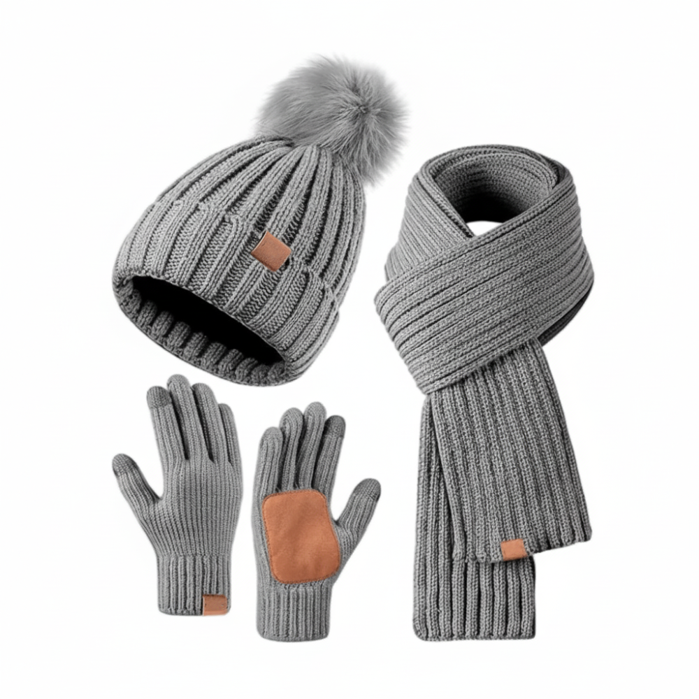 Winter Accessories Knit Hat Scarf