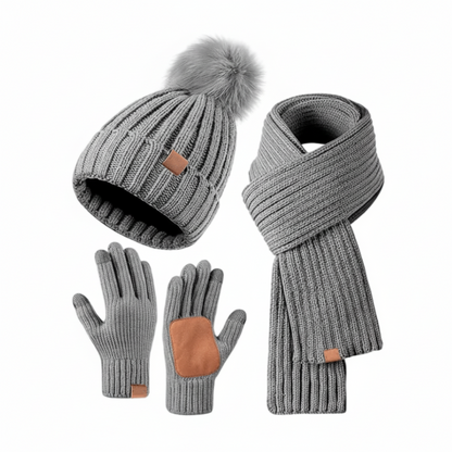 Winter Accessories Knit Hat Scarf
